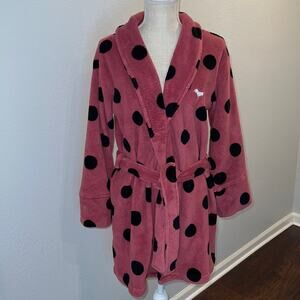 Victoria’s Secret Pink - Polka Dot Robe - Size XS/S